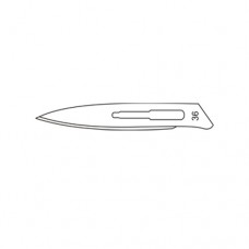 Scalpel Blade No. 36 Pack of 100 Stainless Steel,